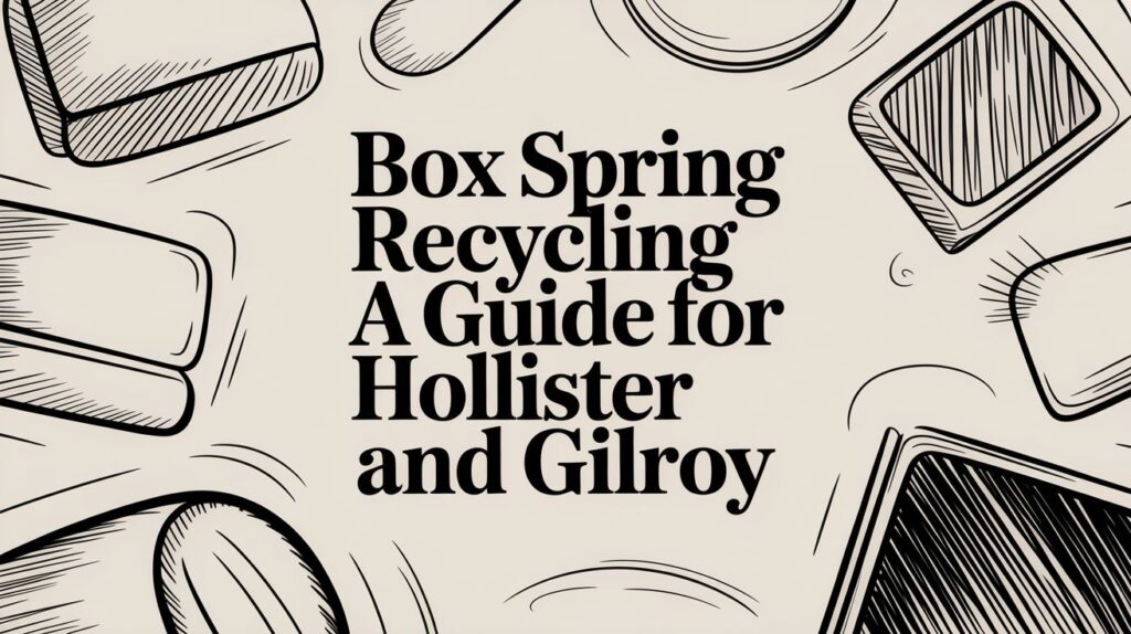Box Spring Recycling: A Guide for Hollister and Gilroy 1 box spring recycling box spring guide