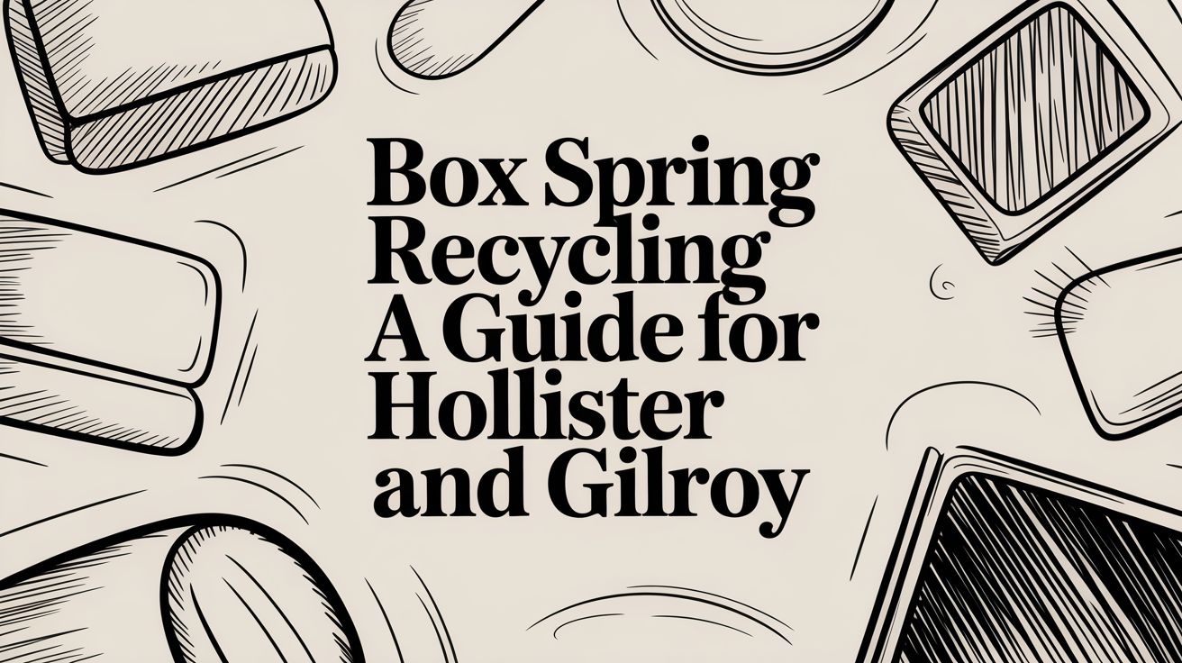 box spring recycling box spring guide