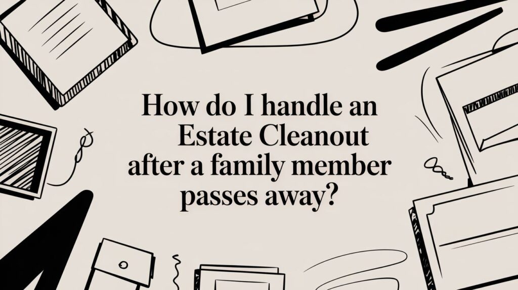 How to Handle an Estate Cleanout After a Family Member Passes Away 28 how do i handle an estate cleanout after a family member passes away estate guidance
