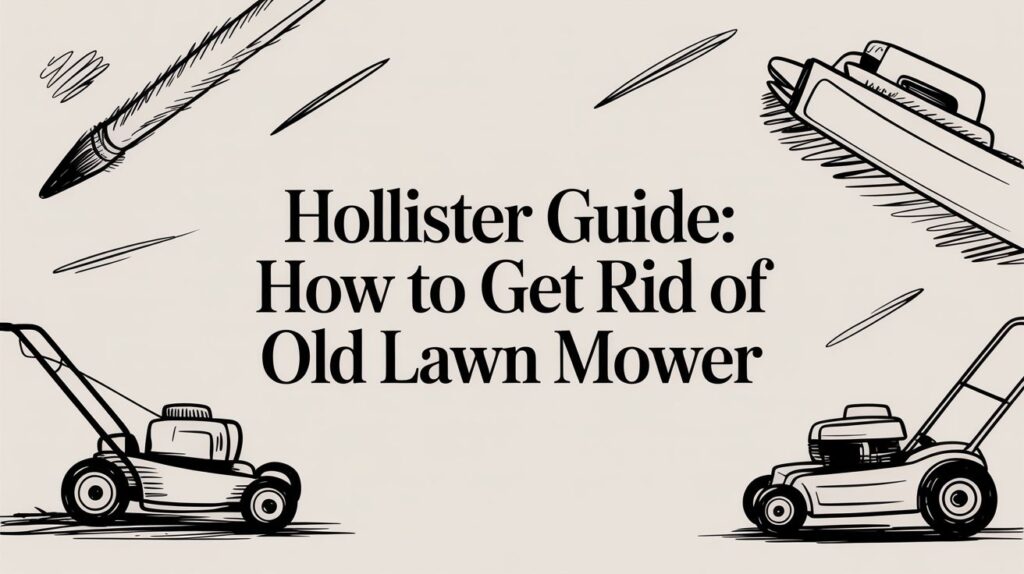 Hollister Guide: How to Get Rid of Old Lawn Mower 23 how to get rid of old lawn mower lawn mowers