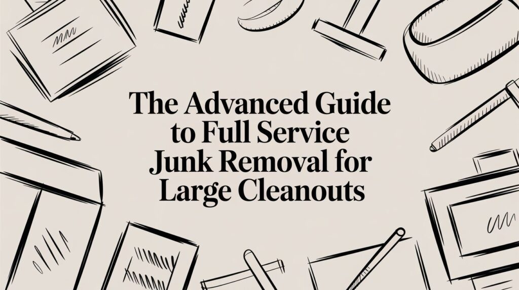 The Advanced Guide to Full Service Junk Removal for Large Cleanouts in 2026 5 the advanced guide to full service junk removal for large cleanouts title