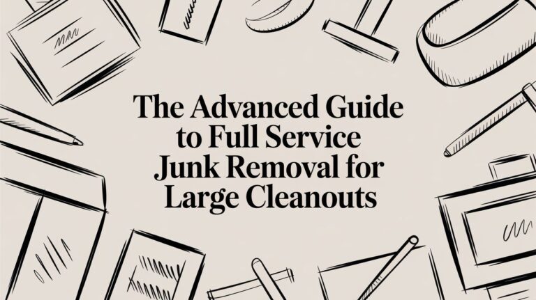 the advanced guide to full service junk removal for large cleanouts title