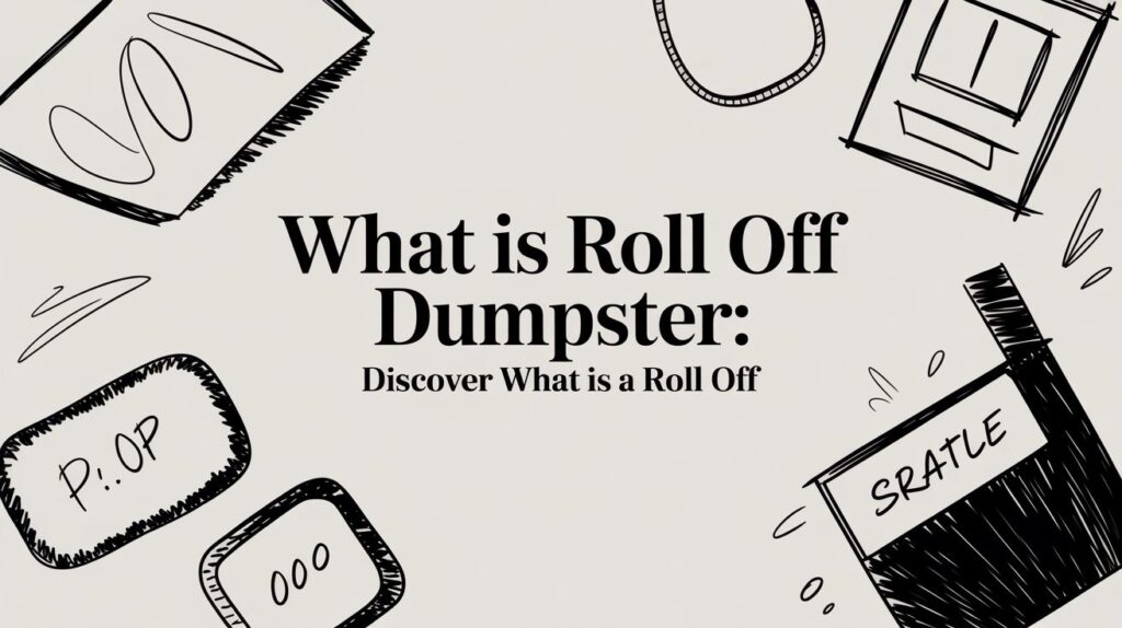 What is roll off dumpster: Discover What Is a Roll Off 29 what is roll off dumpster illustration