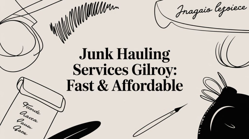 junk hauling services gilroy junk hauling