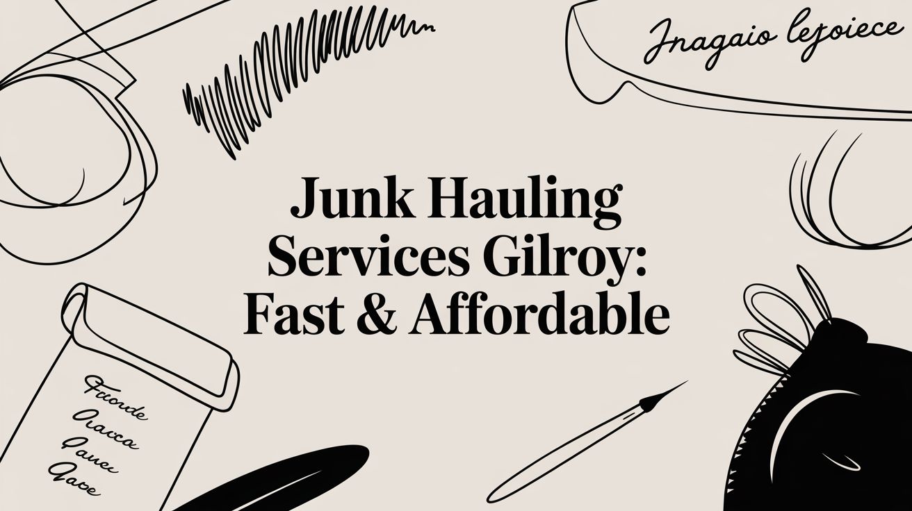 junk hauling services gilroy junk hauling