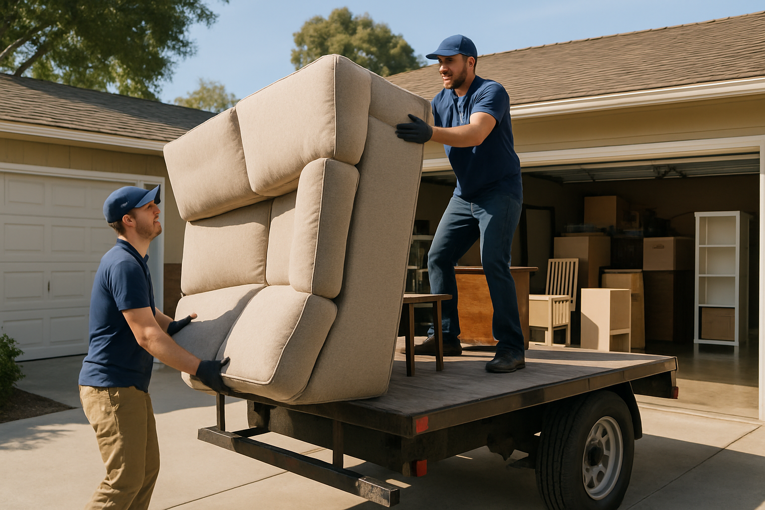 When a Junk Removal Crew Makes More Sense Than a Dumpster