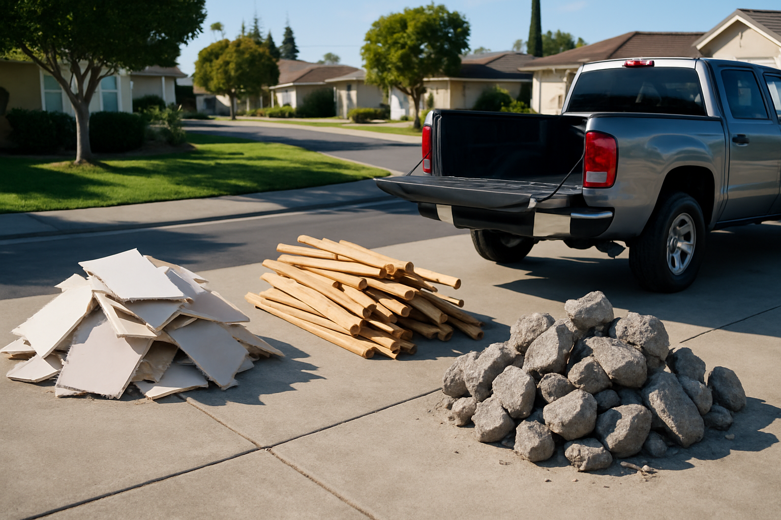 Can You Throw Away Drywall, Wood, and Concrete the Same Way? 2 Can You Throw Away Drywall, Wood, and Concrete the Same Way?