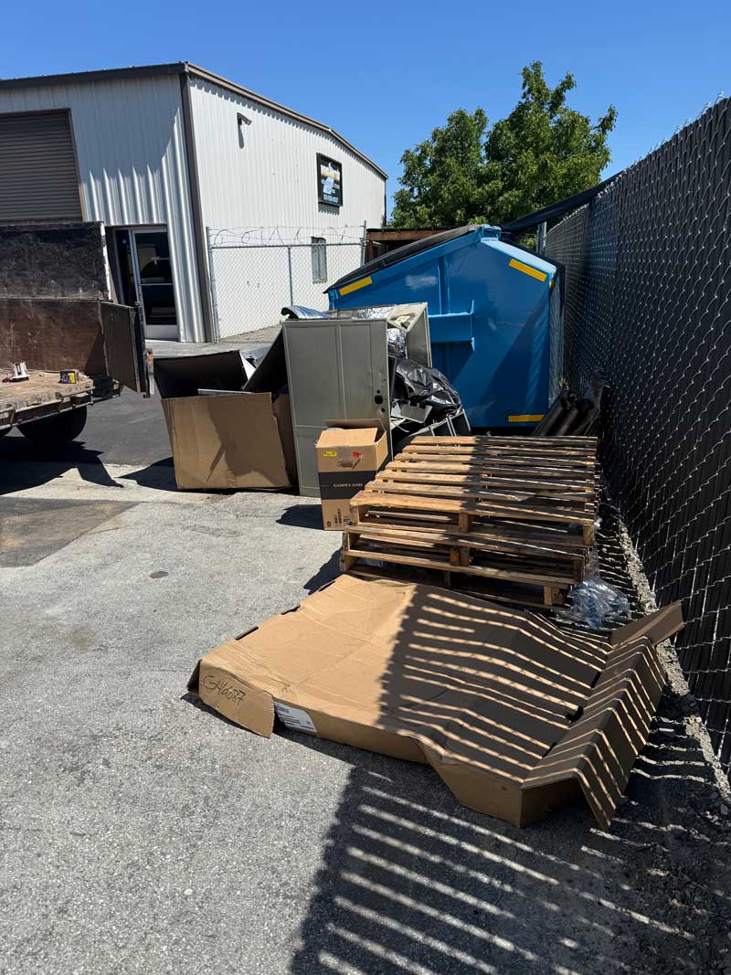 Small junk removal job before