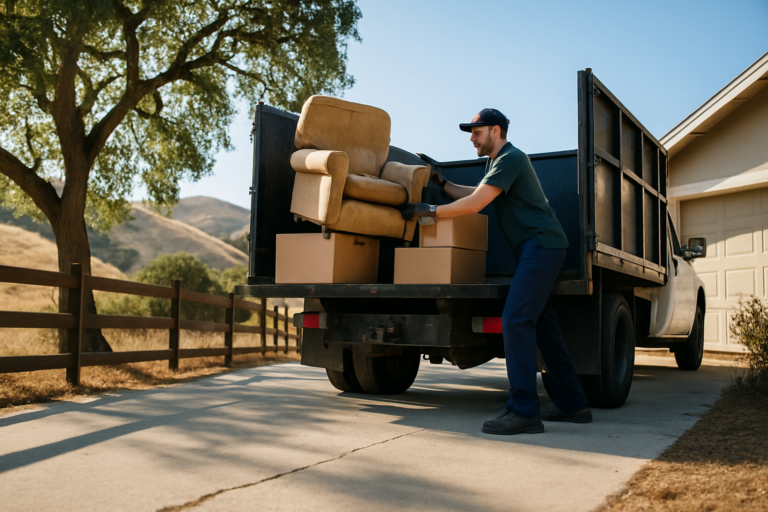 What Junk Hauling Actually Costs in Hollister (and What Drives the Number)